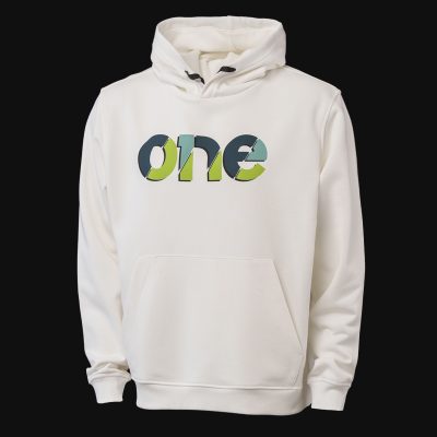 Weißes Herren Hoodie - Hue One V.02