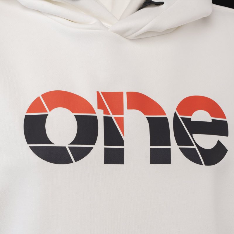 Weißes Herren Hoodie - Hue One V.03 - 03