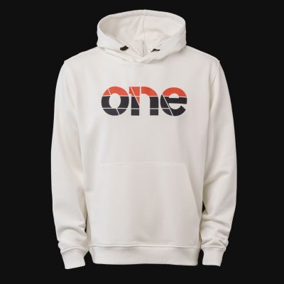 Weißes Herren Hoodie - Hue One V.03