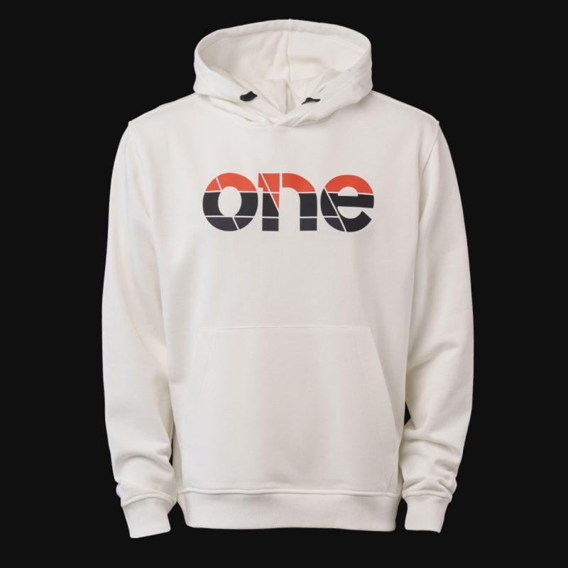 Weißes Herren Hoodie - Hue One V.03