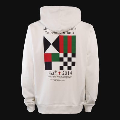 Weißes Herren Hoodie - Regal One