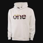 Weißes Herren Hoodie - Track One - 03