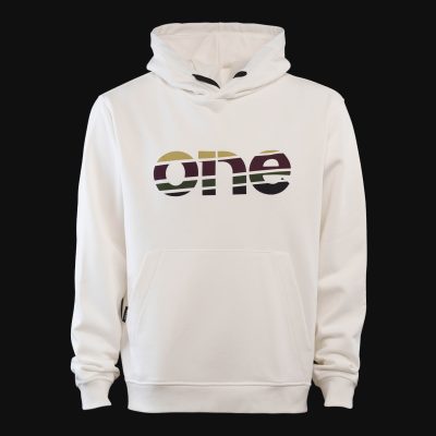 Weißes Herren Hoodie - Track One