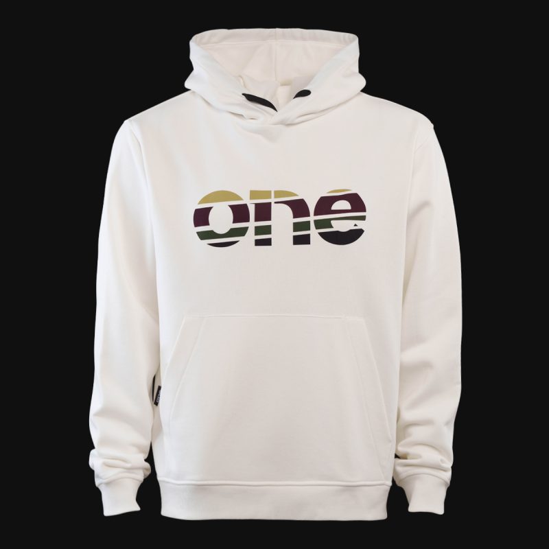 Weißes Herren Hoodie - Track One