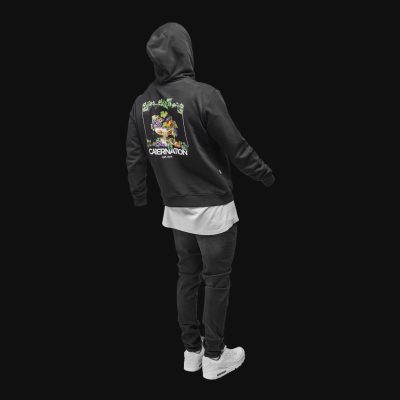 Set Herren Hoodie und Herrenjeans – Cabernation One