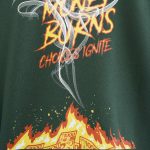 Herren Hoodie Money Burn - 03