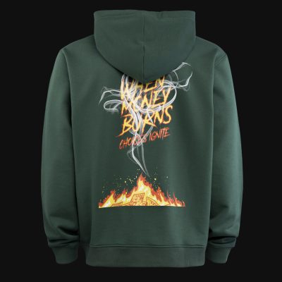 Herren Hoodie Money Burn