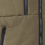 Schwarze Herrenweste mit Kapuze - O1 Khaki - 07