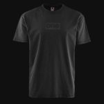 Schwarzes Herren-T-Shirt in Übergröße - Faded Fit One