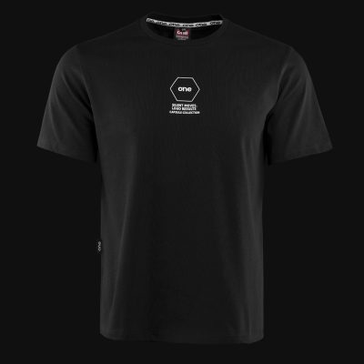Herren Oversize T-shirt - Hex One Noir