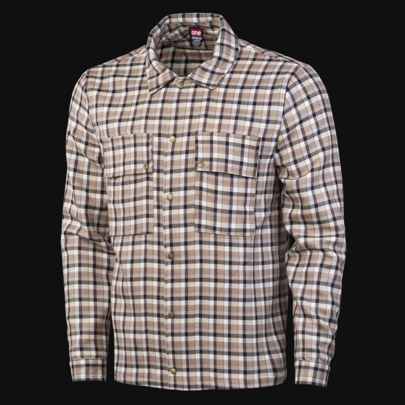 Herren Overshirt mit Knöpfen - Heritage One - 02