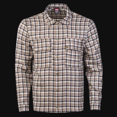 Herren Overshirt mit Knöpfen - Heritage One