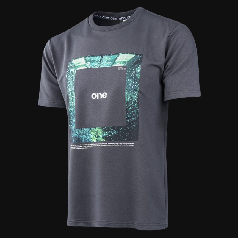 Herren Premium T-Shirt Grau - Urban Moss - 05