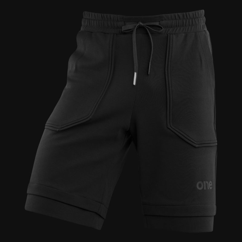Herren Shorts Schwarz - Blackout Luxe - 04