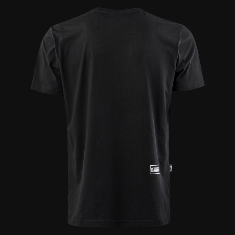 Herren Slim-Fit T-Shirt Schwarz - O-KIND - 02