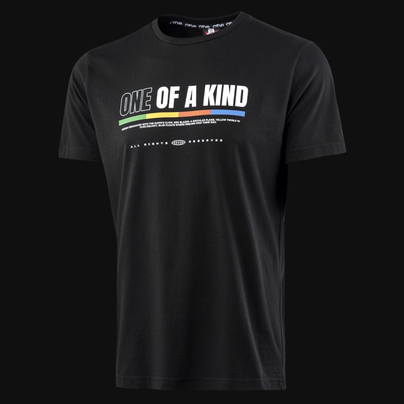 Herren Slim-Fit T-Shirt Schwarz - O-KIND - 05