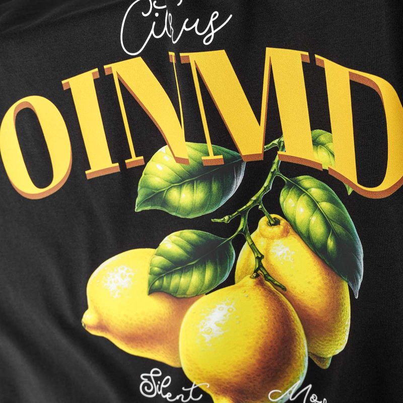 Herren Slim-Fit T-Shirt Schwarz - Zesty One - 05