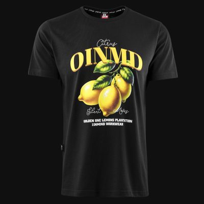 Herren Slim-Fit T-Shirt Schwarz - Zesty One