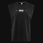 Schwarzes Herren Muskelshirt - Running Club - 05