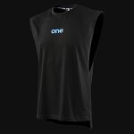 Schwarzes Herren Muskelshirt - Zone Flow - 02