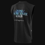 Schwarzes Herren Muskelshirt - Zone Flow