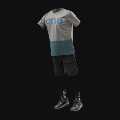 Set T-Shirt und Shorts Greywood One