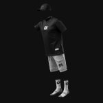 Set T-Shirt und Shorts O1 Grey