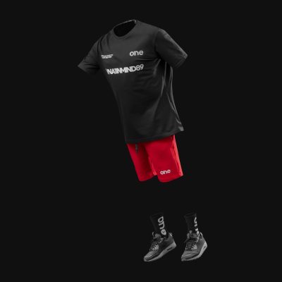 Set T-Shirt und Shorts SAC Red
