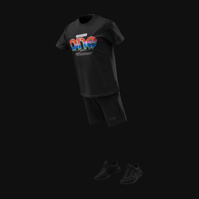 Set T-Shirt und Shorts Spectrum One