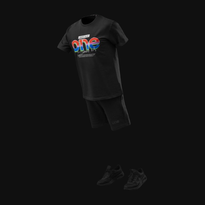 Set T-Shirt und Shorts Spectrum One