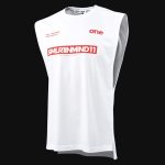 Weißes Herren Muskelshirt - SLMR