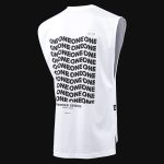Weißes Herren Muskelshirt - Wave One