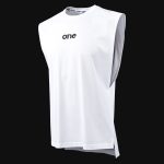 Weißes Herren Muskelshirt - Wave One - 03