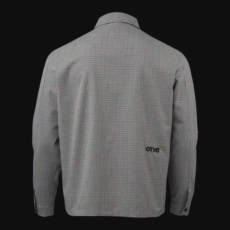 Herren Overshirt mit Knöpfen - Core Pixel - 03