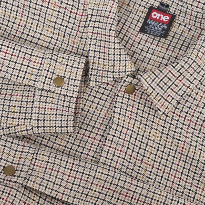 Herren Overshirt mit Knöpfen - Flex Grid - 02