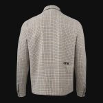 Herren Overshirt mit Knöpfen - Flex Grid - 03