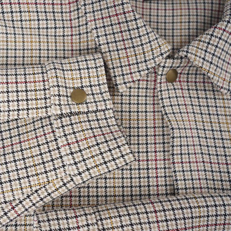Herren Overshirt mit Knöpfen - Flex Grid - 06
