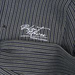 Herren Overshirt mit Knöpfen - Olive Grid - 04