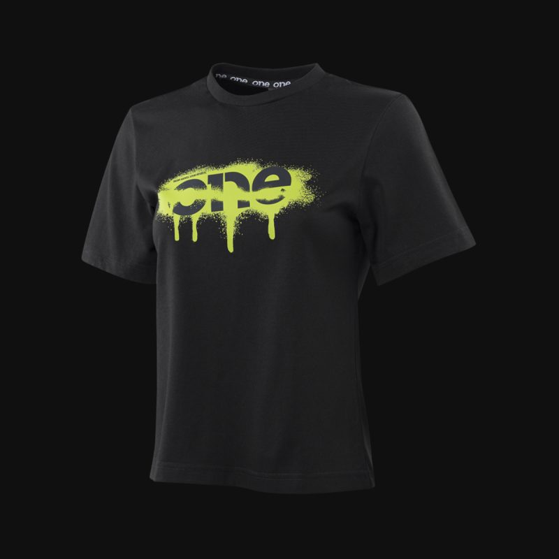 Damen T-Shirt Schwarz El One - 03