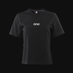 Damen T-Shirt Schwarz ST One - 03
