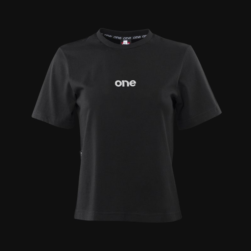 Damen T-Shirt Schwarz ST One - 03