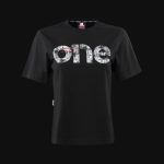 Damen T-Shirt Schwarz Whisper Loud