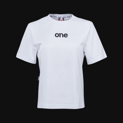 Damen T-Shirt weiß Classic One