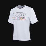 Damen T-Shirt weiß Color Dream - 03