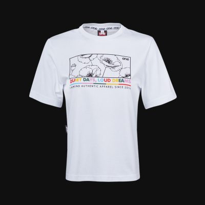 Damen T-Shirt weiß Color Dream