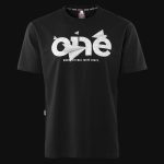 Herren Premium T-Shirt Schwarz - Paper Flight - 02
