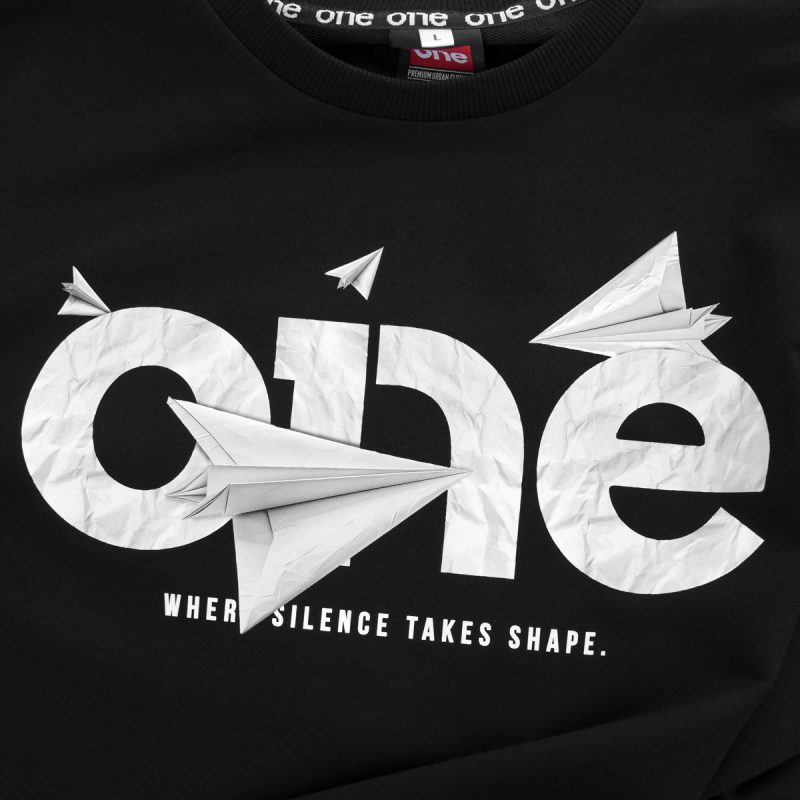 Herren Premium T-Shirt Schwarz - Paper Flight - 05