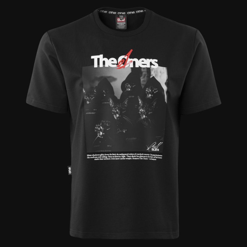 Herren Premium T-Shirt Schwarz - The Oners