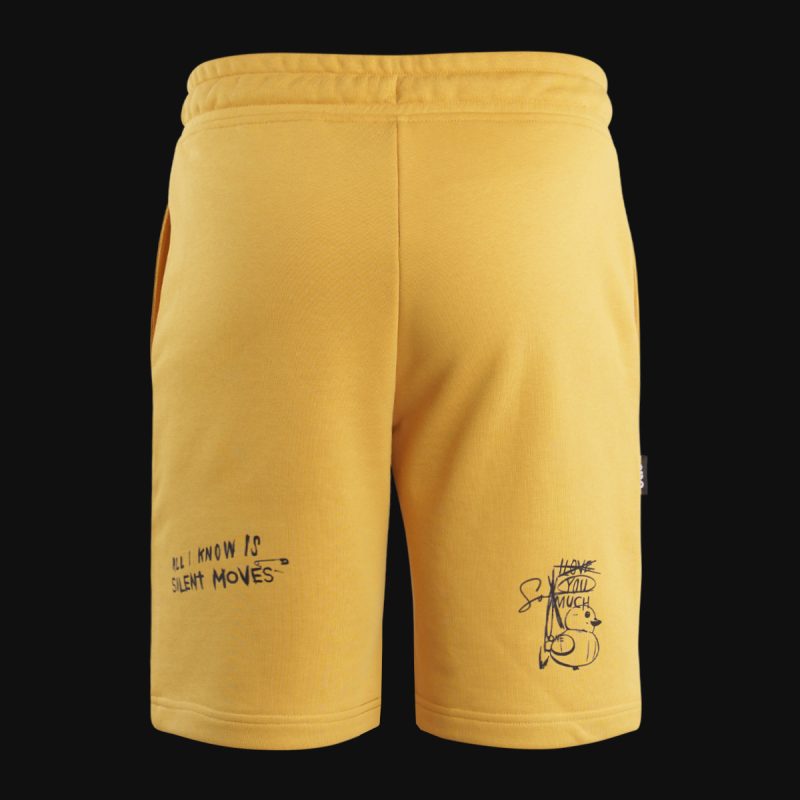 Herren Shorts gelb Rebel Sketch - 03