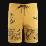 Herren Shorts gelb Rebel Sketch - 05